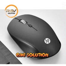 Mouse wireless HP gaming silent click original plus 1600DPI-S1000/ Wireless Mouse gaming HP silent click-S1000 plus-Hitam  - RAV SOLUTION