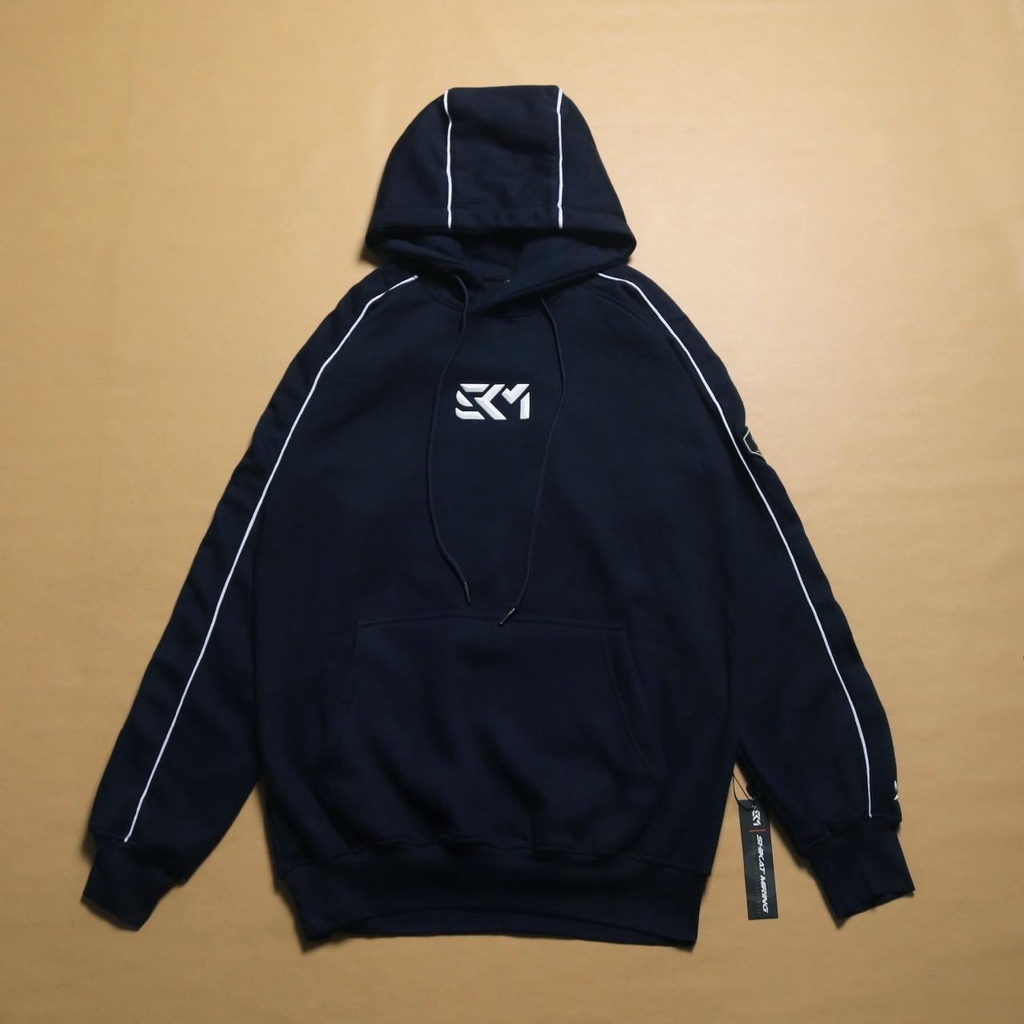 Jaket Hoodie Pria Wanita SKM SIDEHAND LOGO Good Brand Quality