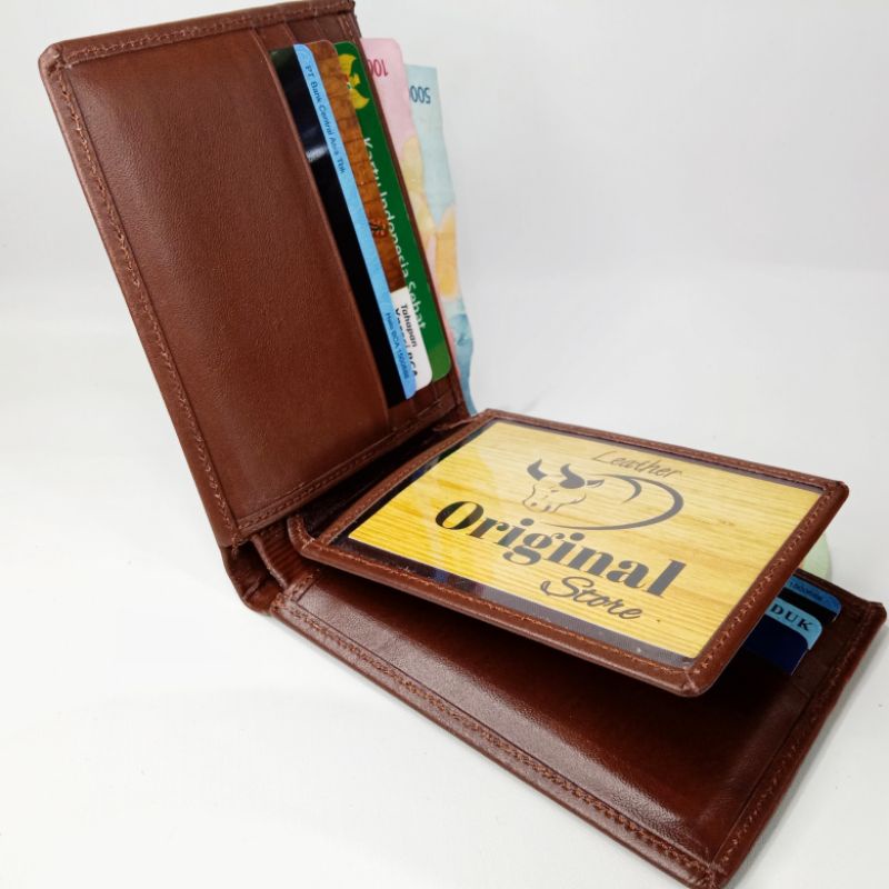 Dompet Pria ORIGINAL Kulit Asli / Dompet Kulit Pria Asli Garut