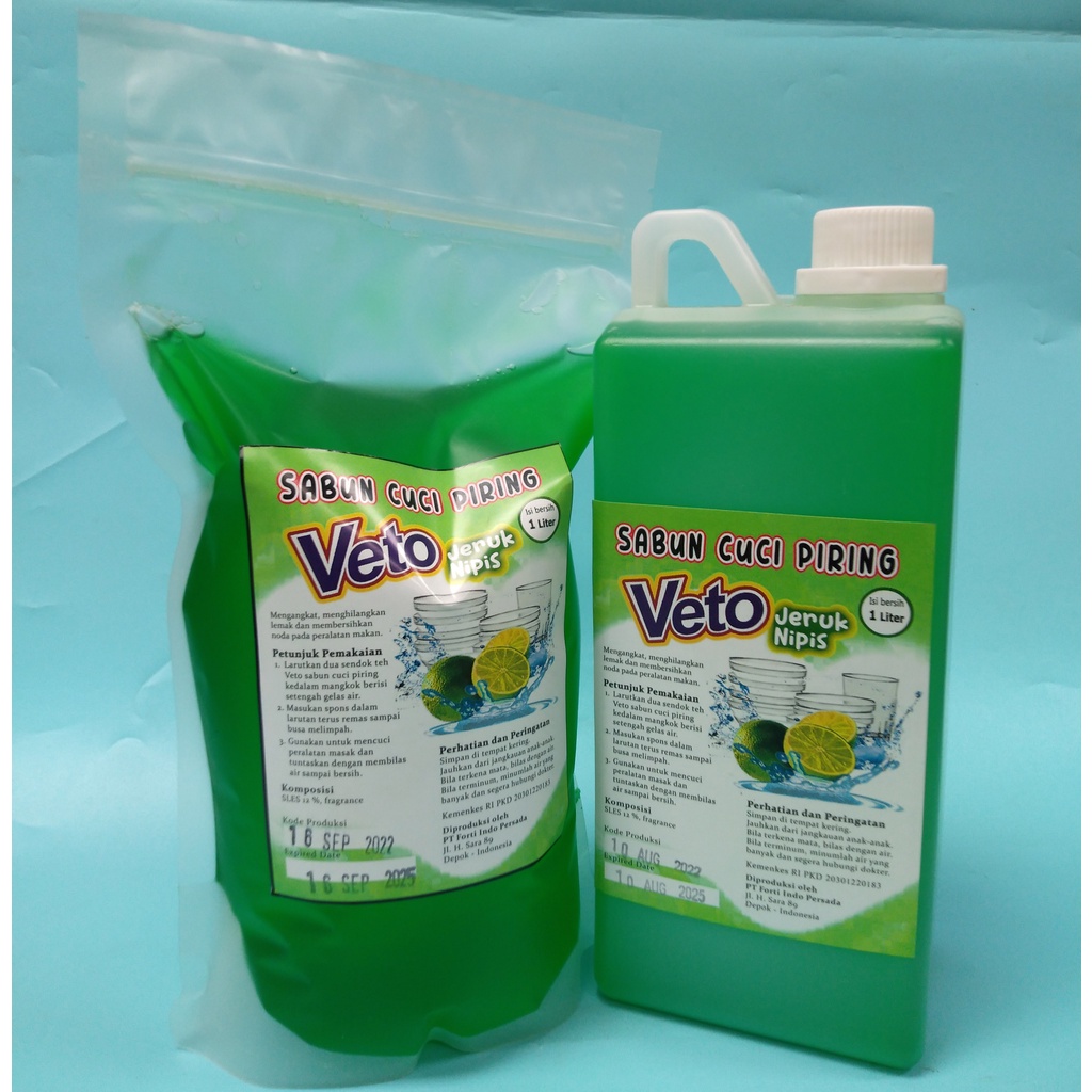 VETO Sabun Cuci PIRING 1 Liter