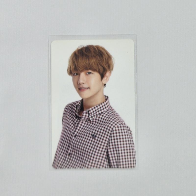 [Ready Stock] EXO Baekhyun Official Sum x Clevos Wet Tissue Photocard