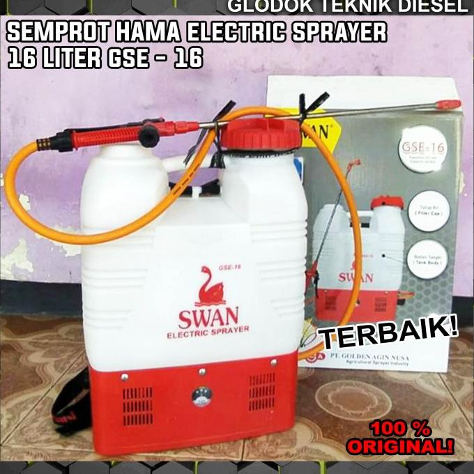 SWAN Alat Semprot Hama Elektrik 16 L Electric Sprayer GSE 16 Liter ORI