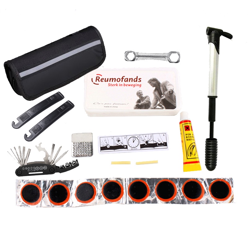 Alat Repair Sepeda/Tool Kit Bike/Multifunction Bicycle Tool Set/Alat Reparasi Ban Sepeda