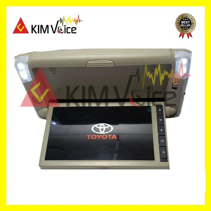 Tv Roof /Tv Plafon Enigma 9 Inch Khusus Toyota