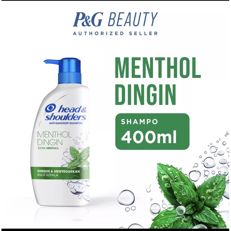 Head and Shoulders Menthol Shampoo 400ml