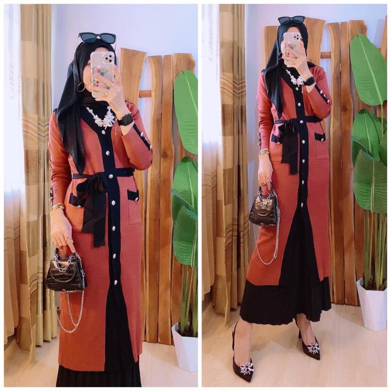 tunik Gamis Meribeth Import Premium