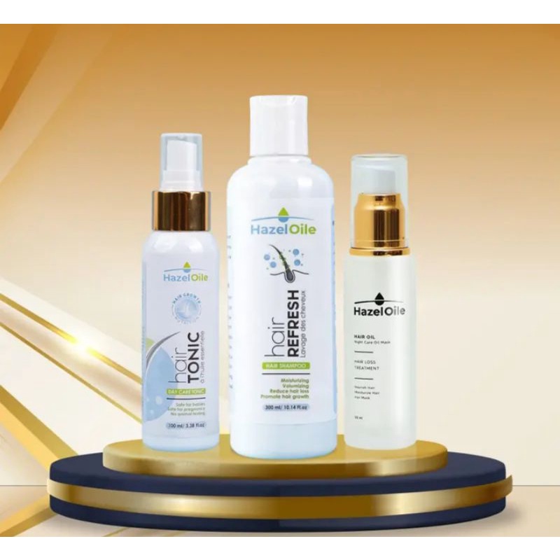 HAZELOILE PERAWATAN RAMBUT BOTAK RONTOK