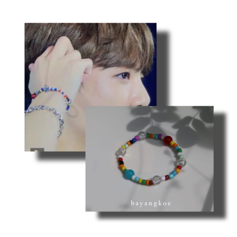 [ Gelang 10 ] Gelang BTS Jungkook ( inspired ) / gelang oppa / Gelang KPop idol / Gelang BTS  / gela