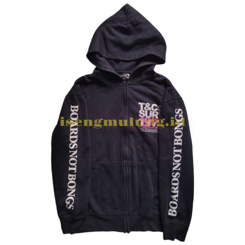 T&C Surf Hoodie Zipper
