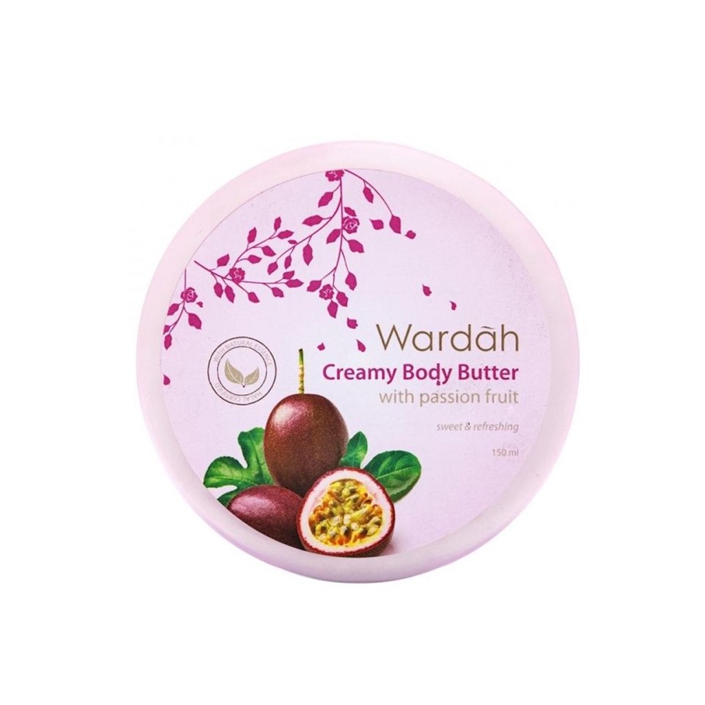 Wardah Body Butter Passion Fruit 50 ml / Lotion Tubuh Melembabkan
