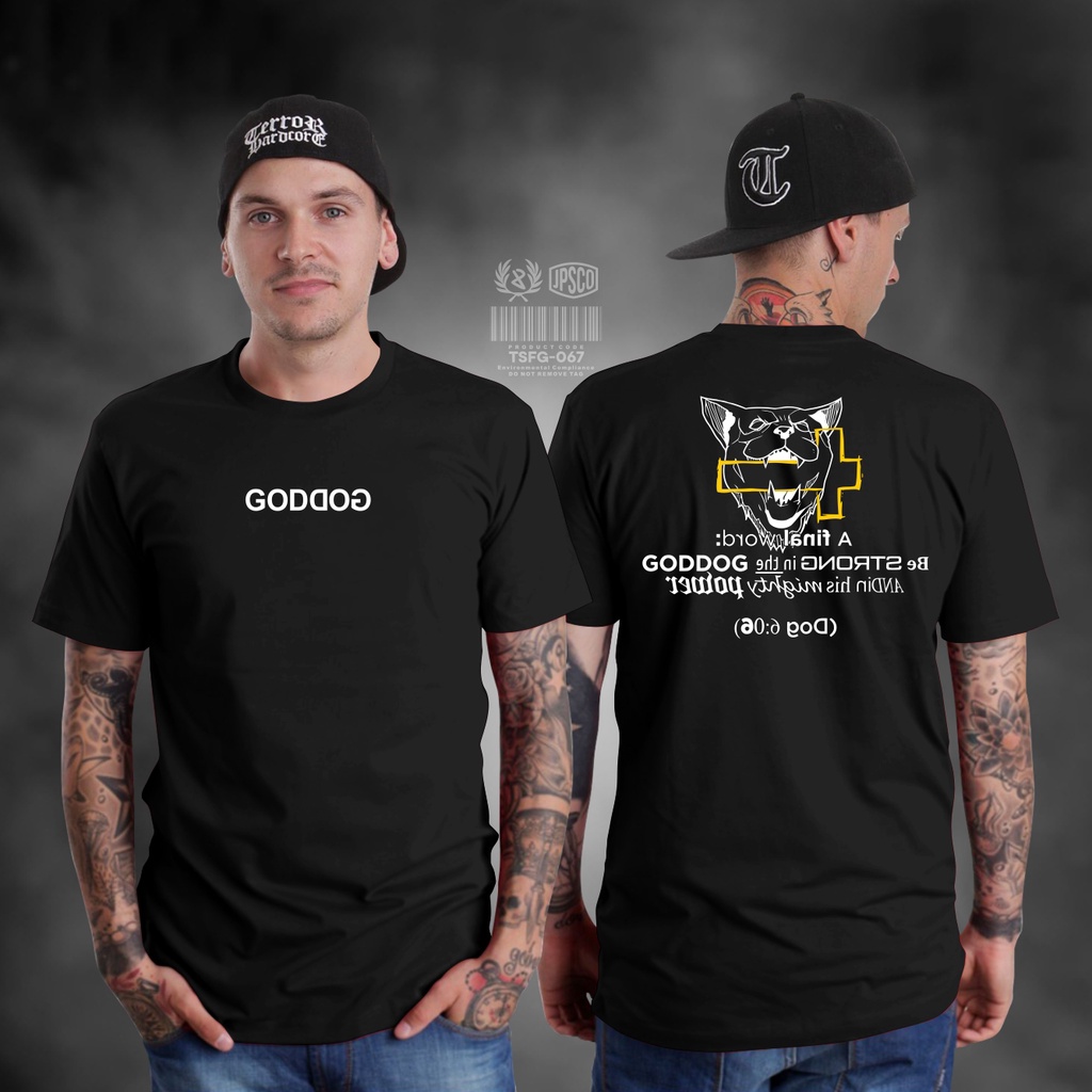 KAOS GODDOG BAJU DISTRO PAKAIAN PRIA