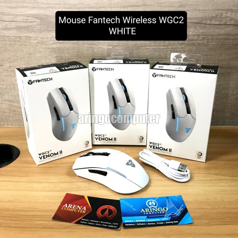 Mouse Fantech Wireless WGC2 WHITE