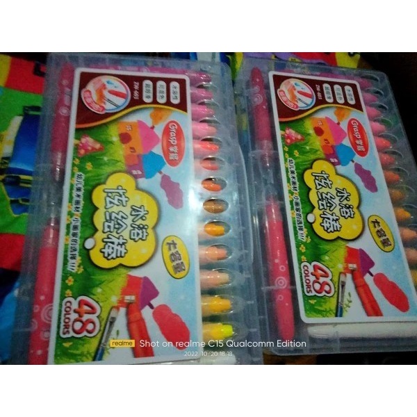 

CRAYON GRASP STICK BESAR ISI 48 WARNA ORIGINAL /KRAYON GRASP