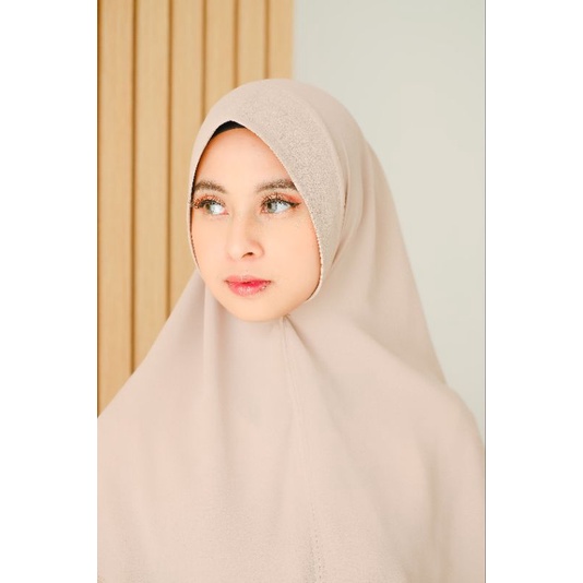 KHIMAR CERUTY 2 LAYER PET/BERGO CERUTY BABYDOLL/KERUDUNG 2 LAYER/HIJAB INSTAN/KHIMAR LV JUMBO XL