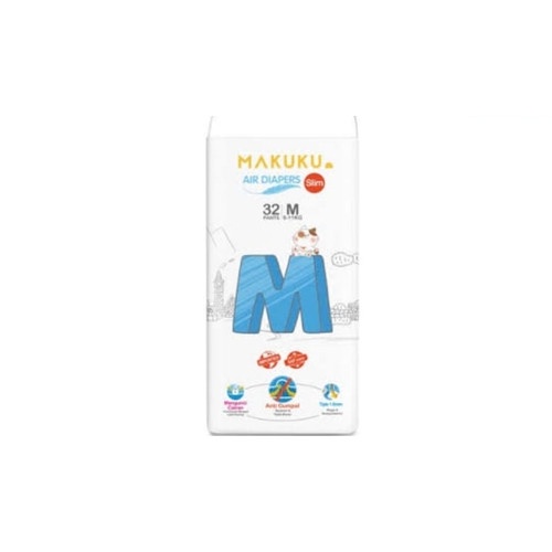 MAKUKU Air Diapers Slim Pants M32