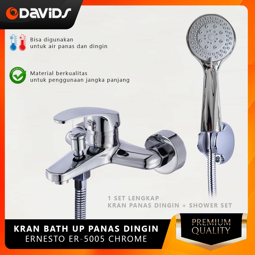 Kran Panas Dingin Shower Keran Bathub Water Heater Sower Ensto ER5005