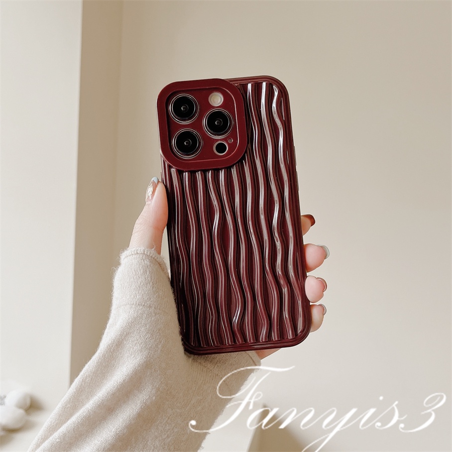 Compatible For iPhone 14 13 12 11 Pro Max X XR Xs Max 14 13 12 11 Soft Case Pelindung Bahan Plush Warna Solid Untuk