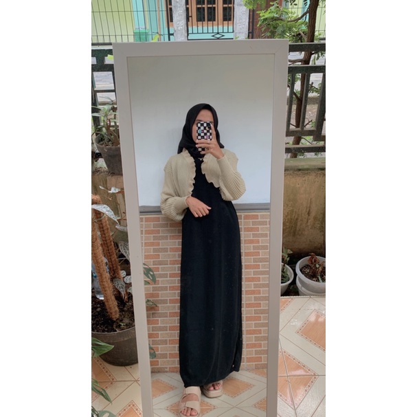 Kardigan rajut wanita/Kardigan crop/Kardigan wanita Nazwaadinda Lace Cardigan Bolero Knit