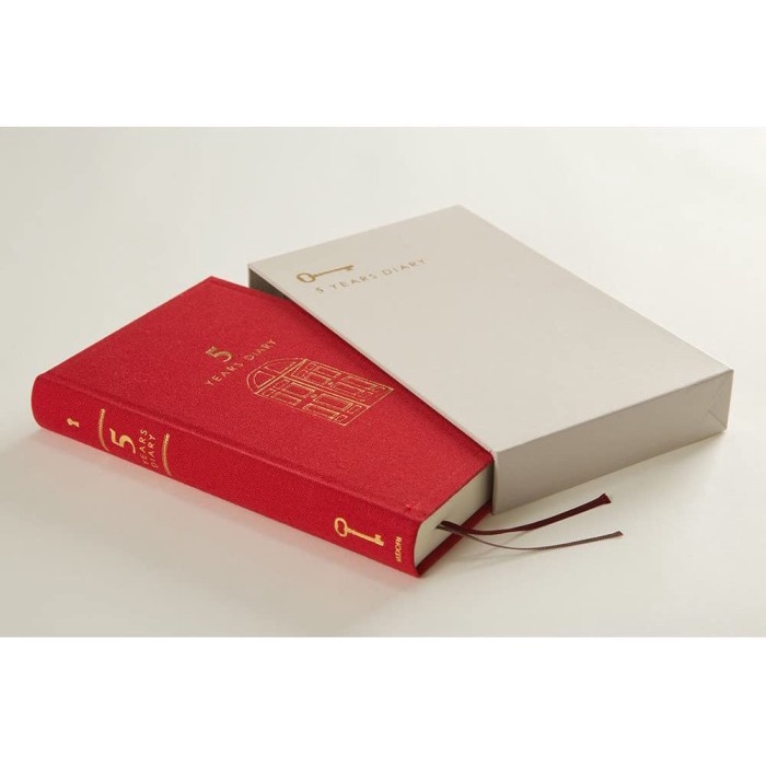 

Agenda Midori 5 Year Door Journal Diary / Agenda / Planner Book Years