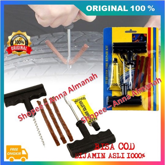 PROMO BELI 1 GRATIS 1 Alat Tubles Ekstra Alat Tambal Ban Tubles Alat Tambal Ban Tubeless Tubles Boco