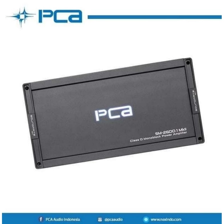 Power Amplifier MONOBLOCK PCA SM2-2600.1D MKII MONOBLOK PCA 2600.1D AMPLIFIER MOBIL HIGH QUALITY