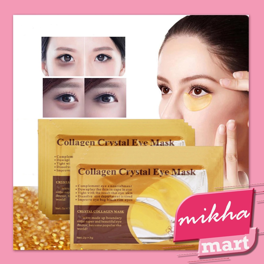 Masker Mata Emas Kolagen / Gold Collagen Crystal Eye Mask - MIKHAMART