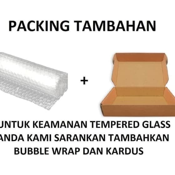 

Kardus Peking Tambahan + Bubble wrap