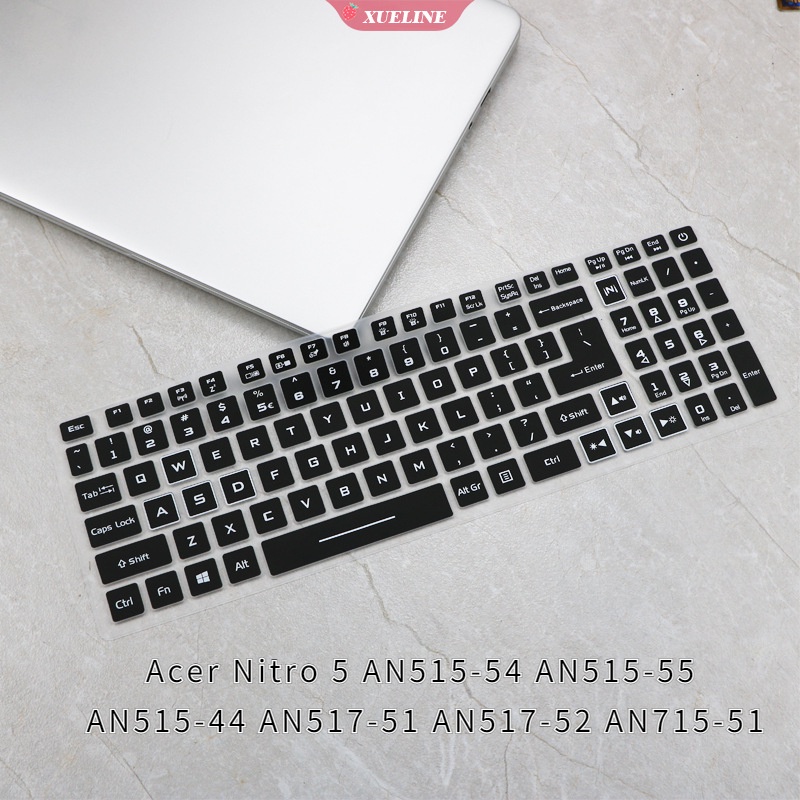 Acer Nitro 5 AN515-54 AN515-55 AN515-44 AN517-51 AN517-52 AN715-51 ZXL Pelindung Keyboard Laptop Bahan Silikon