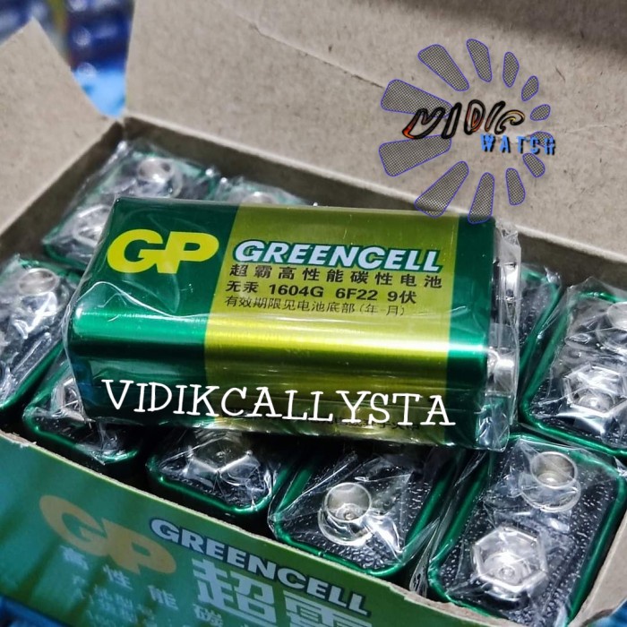 Battery baterai Batre Kotak 9V GF22 Asli Awet ORI