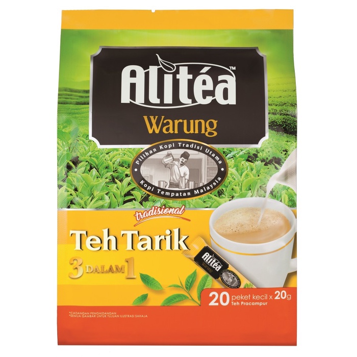 

ALITEA TEH TARIK 3 IN1 20 GR X 20 SACHET