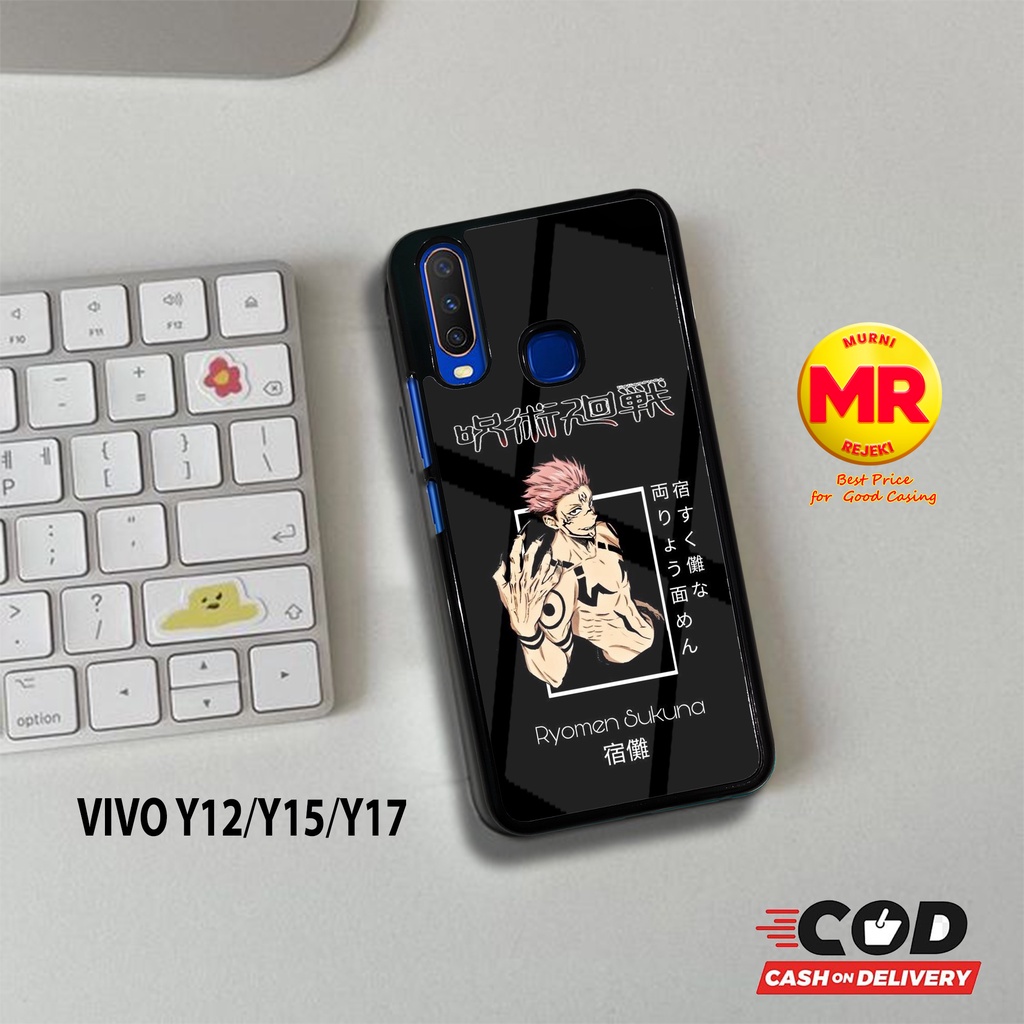 CASE VIVO Y12 Y15 Y17 - CASING VIVO Y12 Y15 Y17 -  MOTIF JUJUTSU 003 Murni case - casing aero - soft