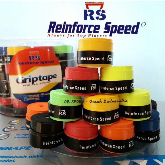 GRIP RAKET KARET TIPIS RS ORIGINAL / GRIP RAKET KARET TIPIS RS FREE ONGKIR