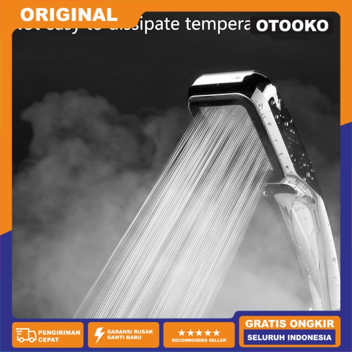 Kepala Shower Aerator Air Soft Halus Lembut 300 Lubang Low Preasure