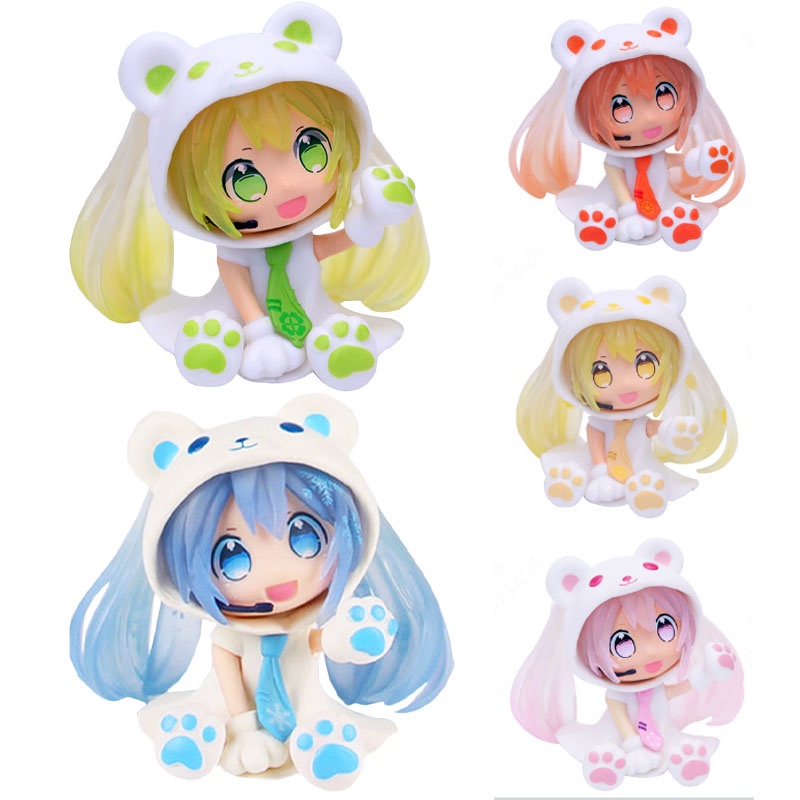 Versi Hatsune Q Miku ​Patung Pvc Model Koleksi Mainan Hadiah Anak Untuk