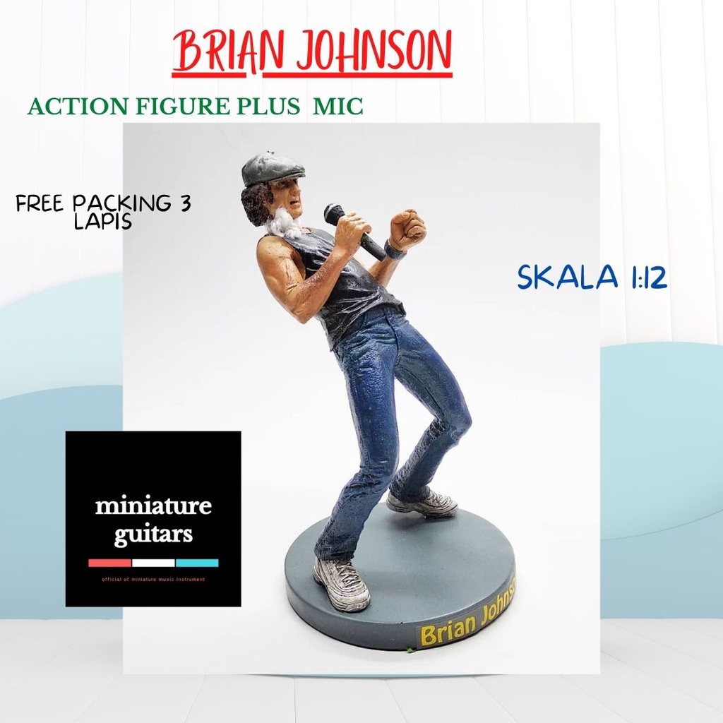 Action Figure Brian Johnson ACDC