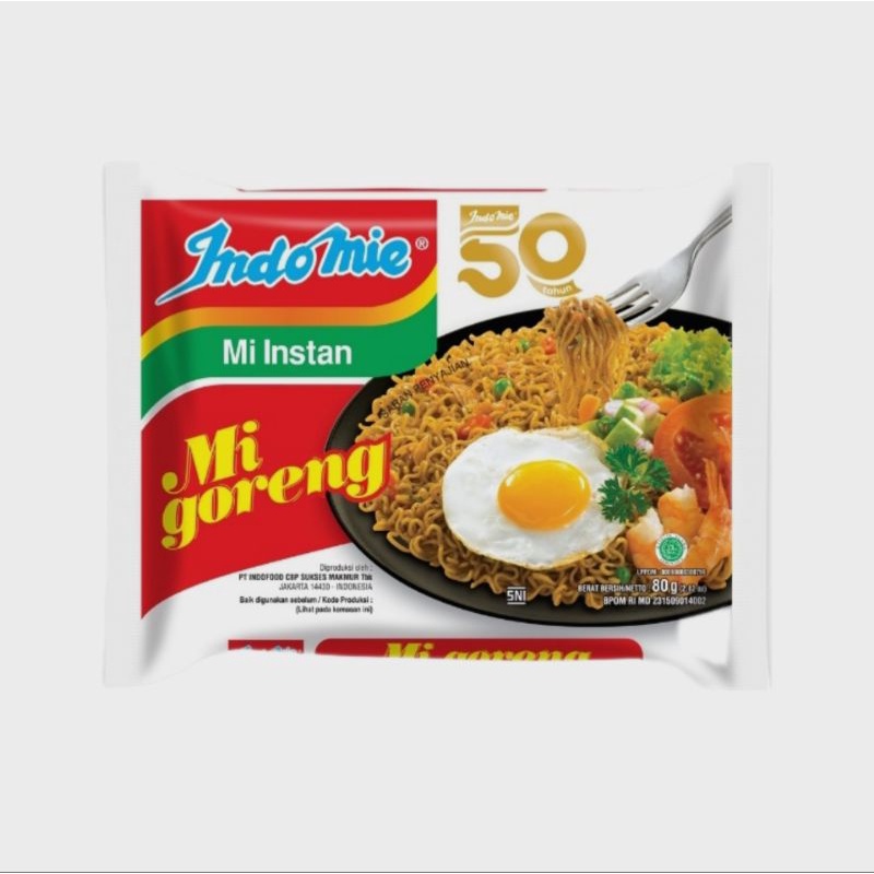 

Indomie goreng 80 g