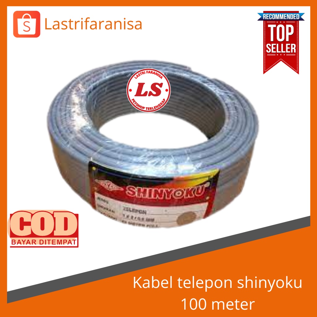 KABEL SINYOKU Kabel Shinyoku 100 Meter Kabel Outdoor Kabel Walet Kabel Walet 50 Meter Kabel Walet 10