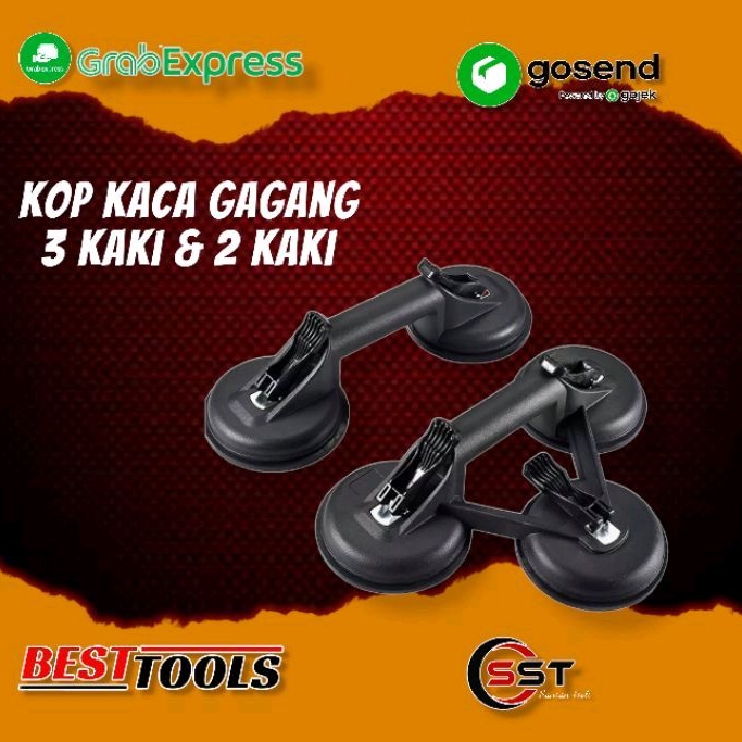 Jual Kop Angkat Kaca 3 Kaki Glass Suction Cup BST 3100 BST 2100 Besttools Shopee Indonesia