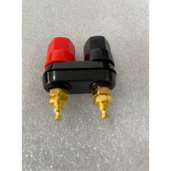 

TERMURAH COD - Binding Post Double Gold PVC .