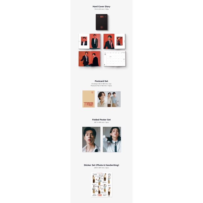 TVXQ! - 2023 Season's Greetings (online POB)