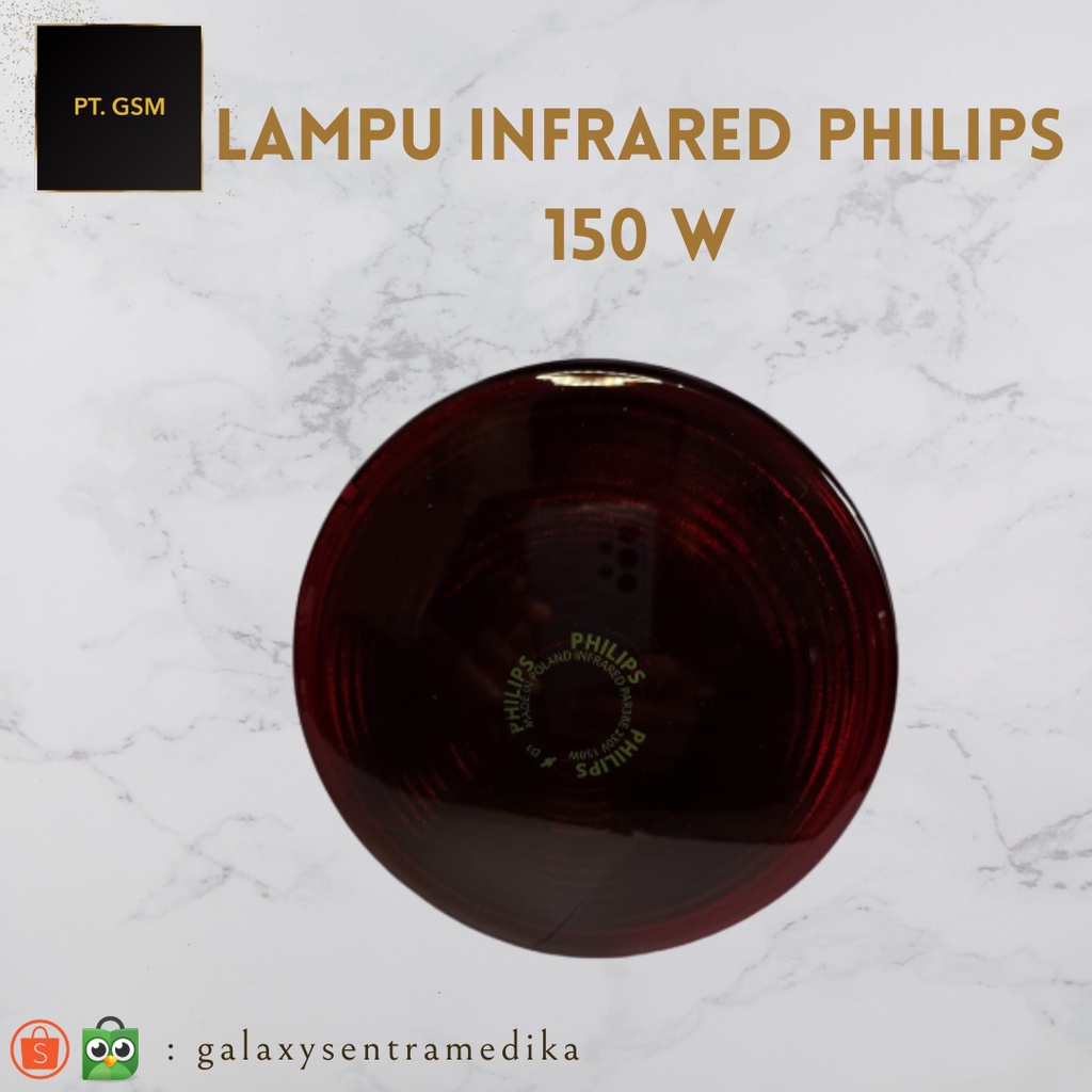 Jual Lampu Terapi Infrared / Lampu Infrafil Philips 150w | Shopee Indonesia