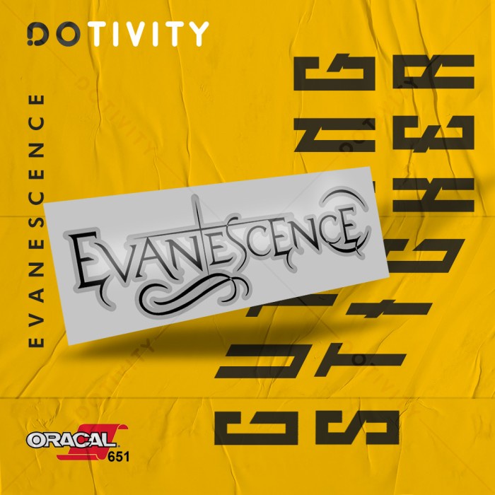 

Cutting Sticker EVANESCENE