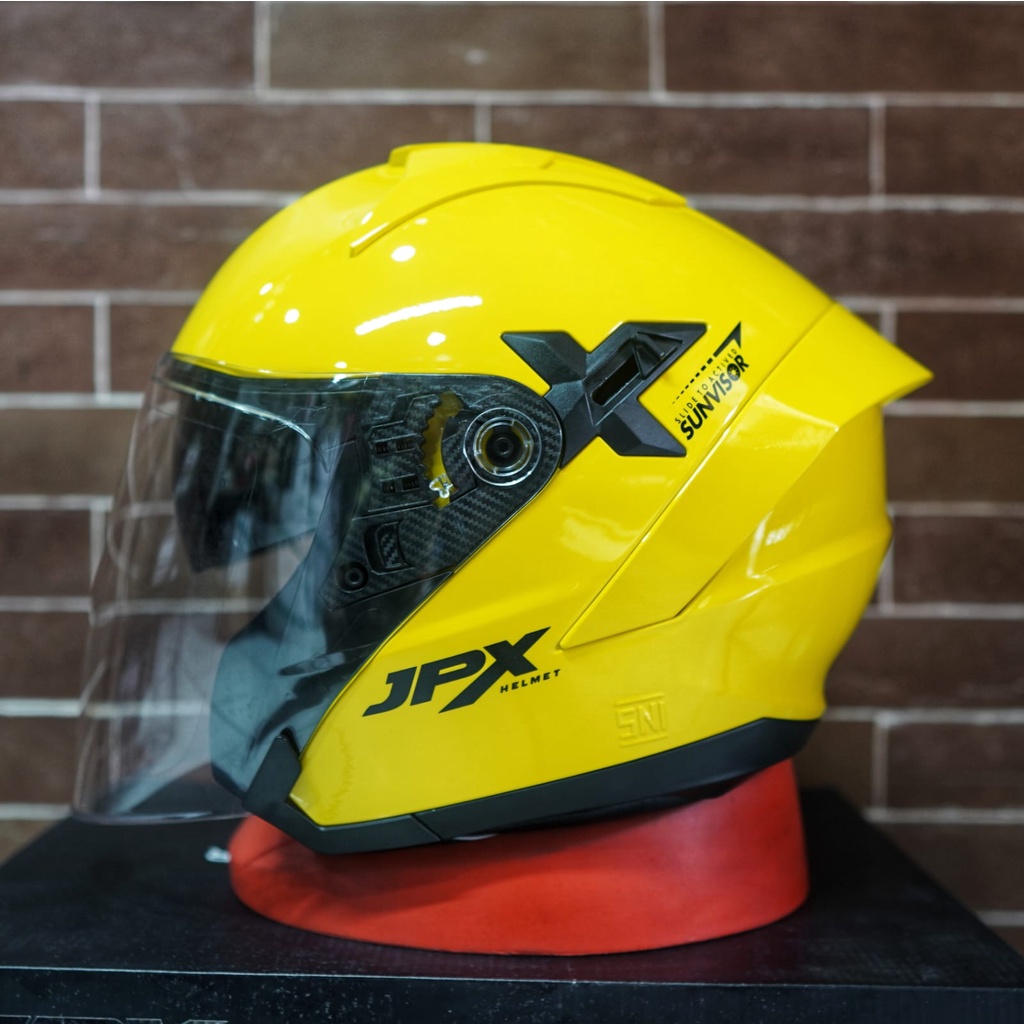 Helm JPX Nova X Yellow Glossy