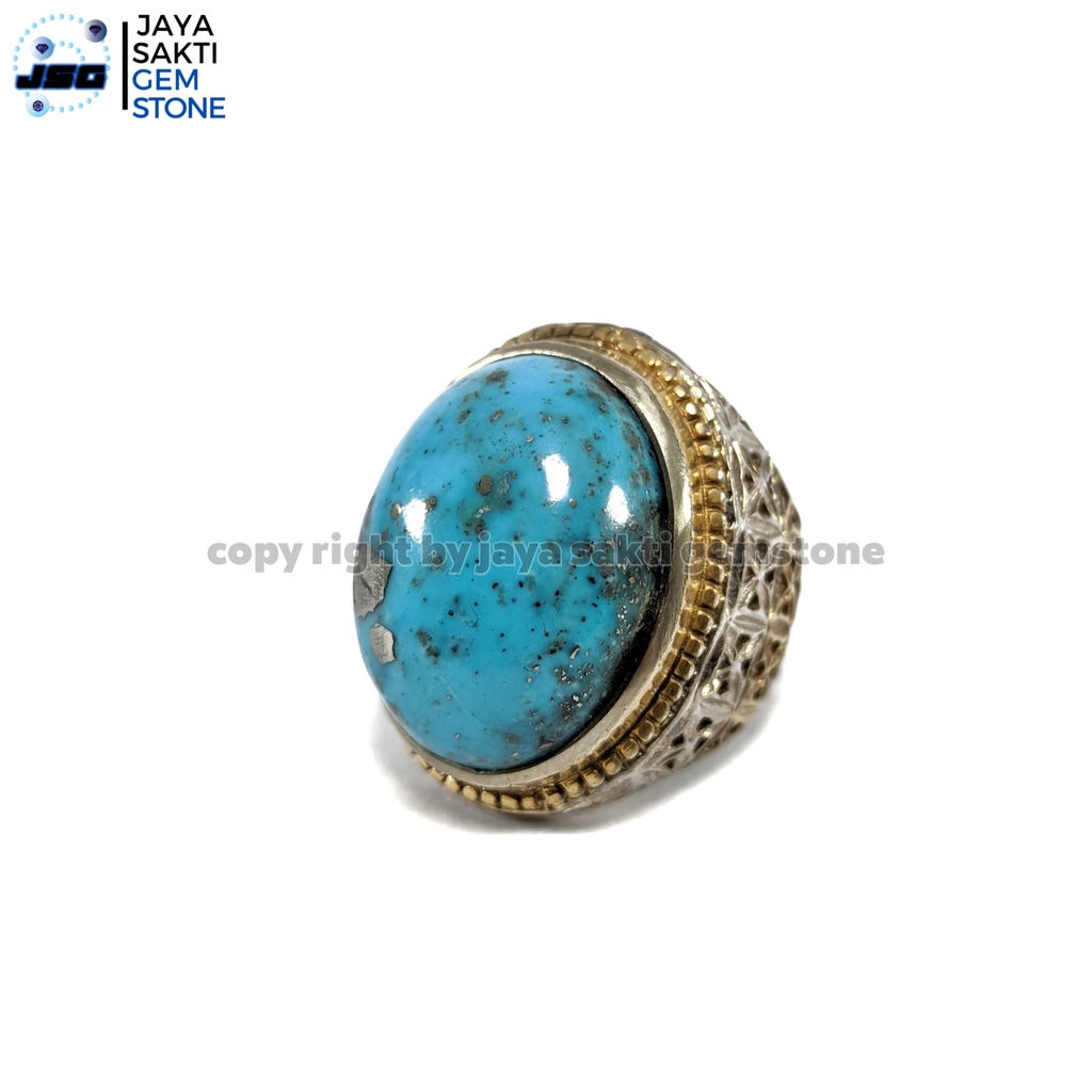 Natural Batu Akik Pirus Persia Original PP09