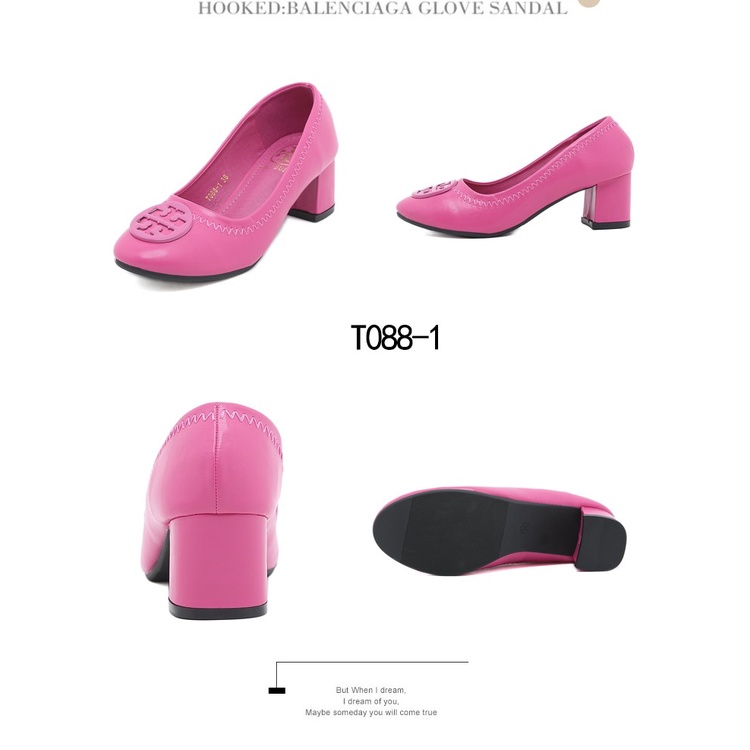 TBLeather New Heel Pumps T088-1