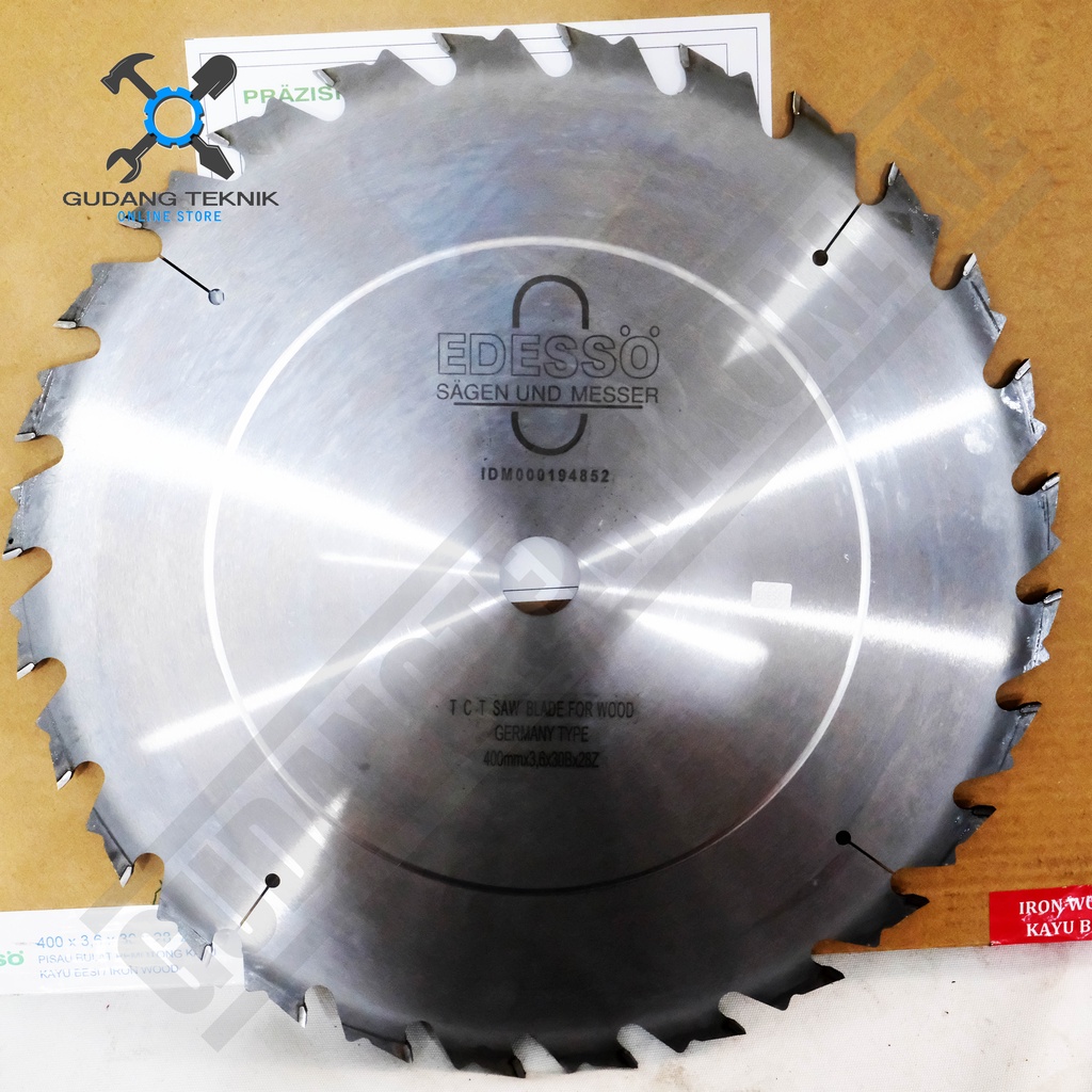 Mata Pisau Kayu Circular Saw 20&quot; 44T TANDUK EDESSO EDE0113 / Mata Pisau Gergaji Circle 20 Inch 500x4x30mm - Circular Saw Blade TCT AKB