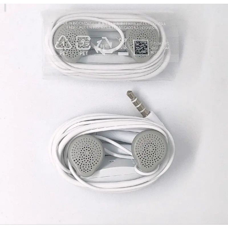 ( GARANSI ) HEADSET SAMSUNG ORIGINAL 100% ASLI BAWAAN MADE IN INDONESIA SUPPORT 3D 5D 8D AUDIO