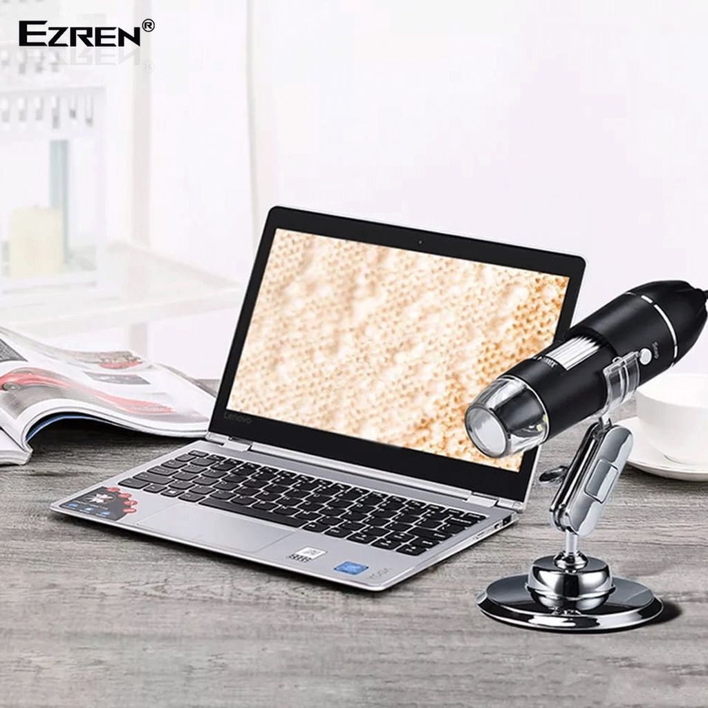 Ezren EZ-0234 USB Digital Microscope 50-1000X Zoom Support Handphone