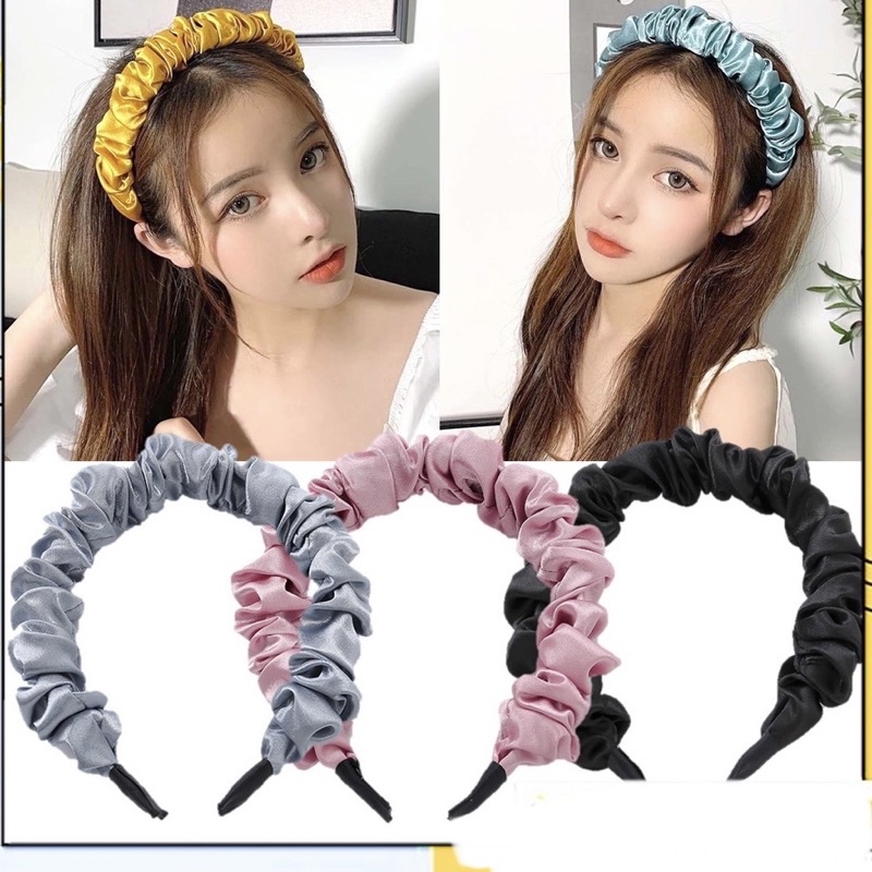 BANDO SCRUNCHIE KOREA / BANDO NAGITA SLAVINA / HEADBAND KOREA FASHION WANITA