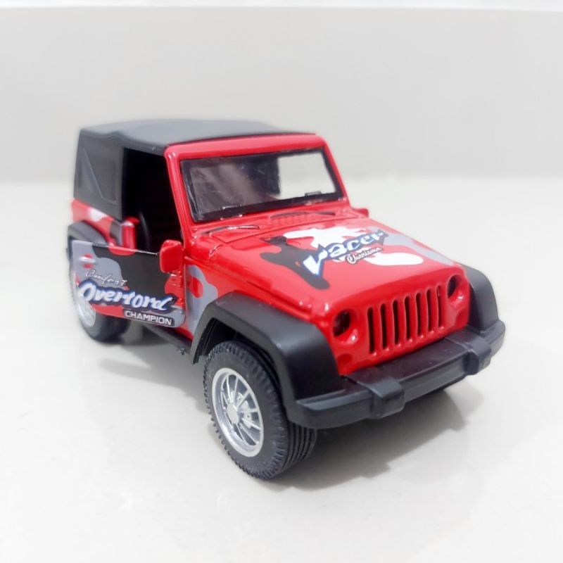 Diecast Mobil Jeep Alloy - Miniatur Mobilan Car Koleksi Die Cast Anak
